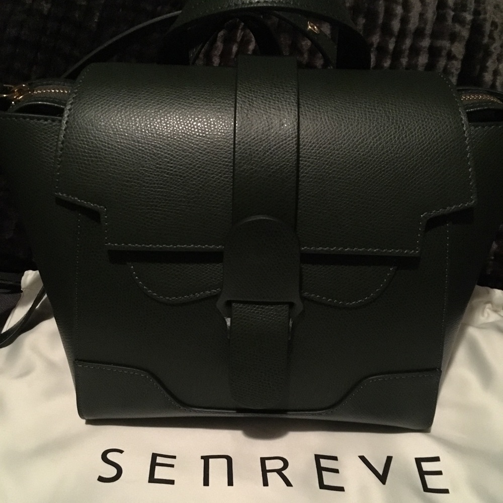 Senreve Mini Maestra leather satchel